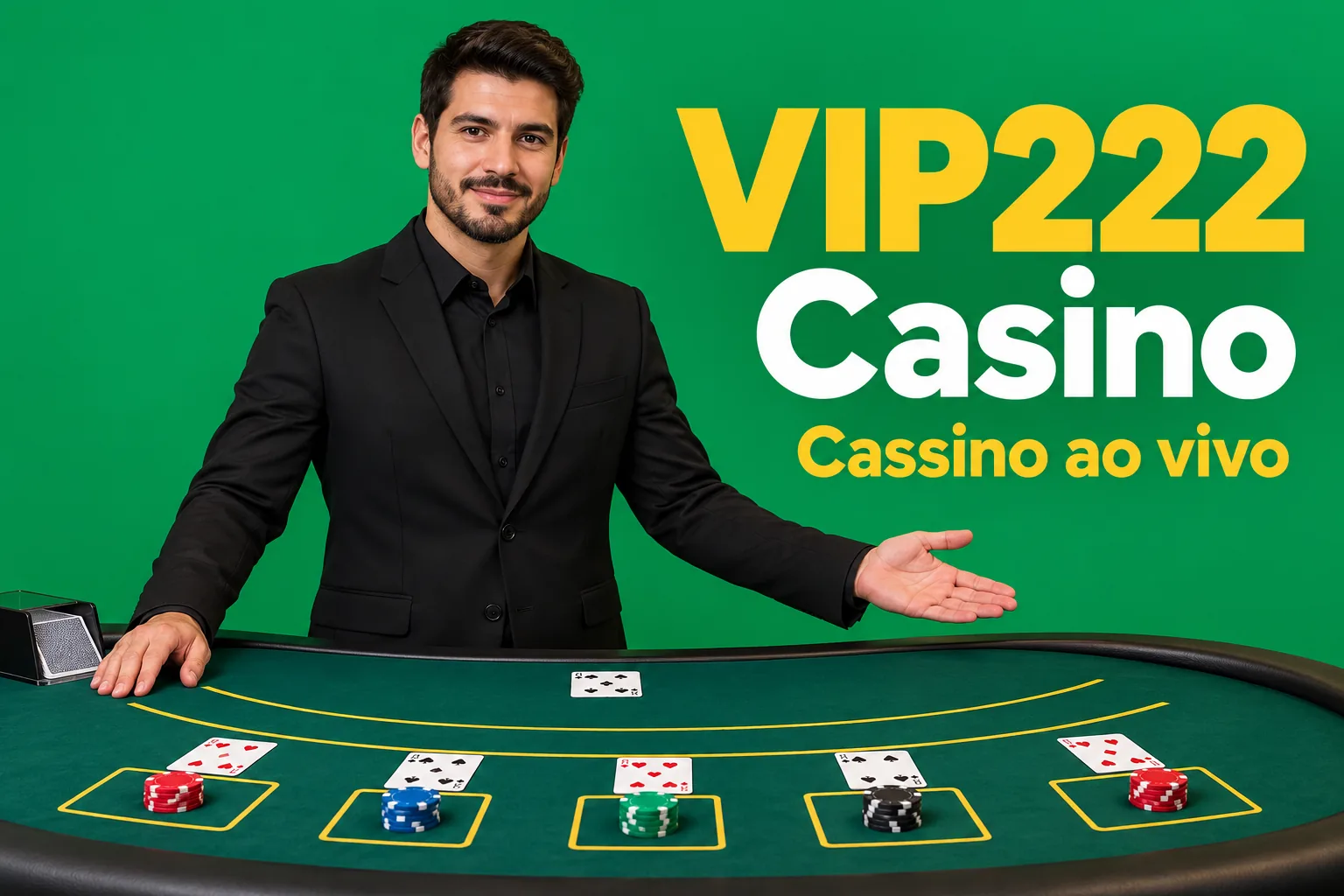 Cassino ao vivo com dealer em português